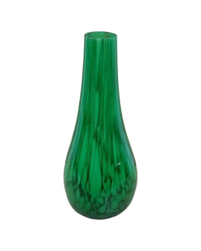 Gran jarrón de cristal, Fabricado en las cristalerías de Mataró, mediados del siglo XX