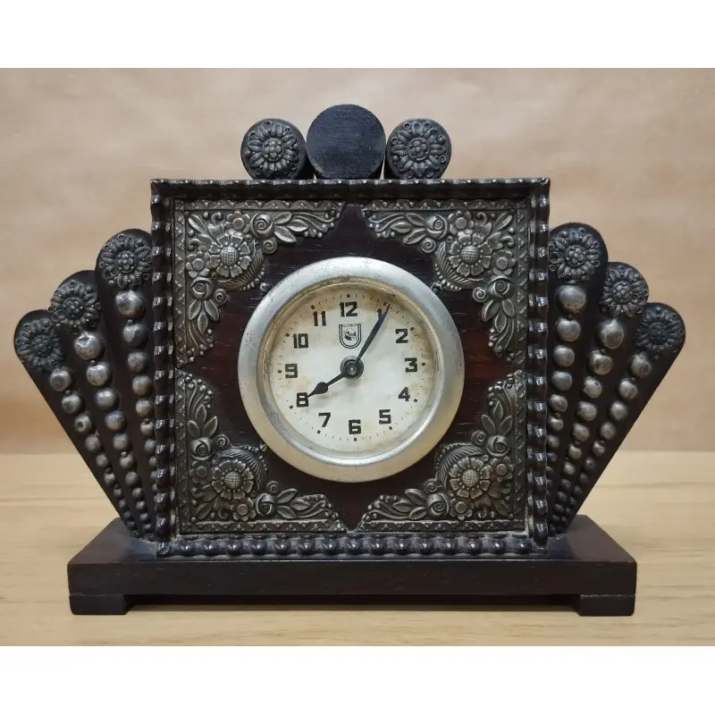 Precioso Reloj de Sobremesa Art Déco, Marca Globus · vista 2/8