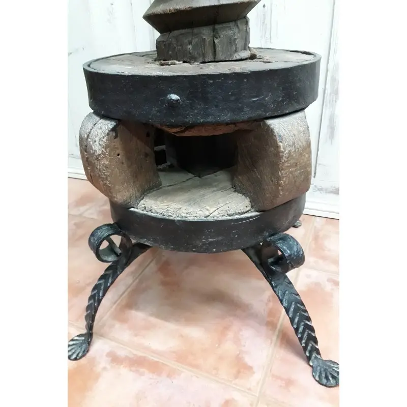 Lampara tornillo de prensa antigua del siglo XVIII, Siglo XVIII · vista 5/5