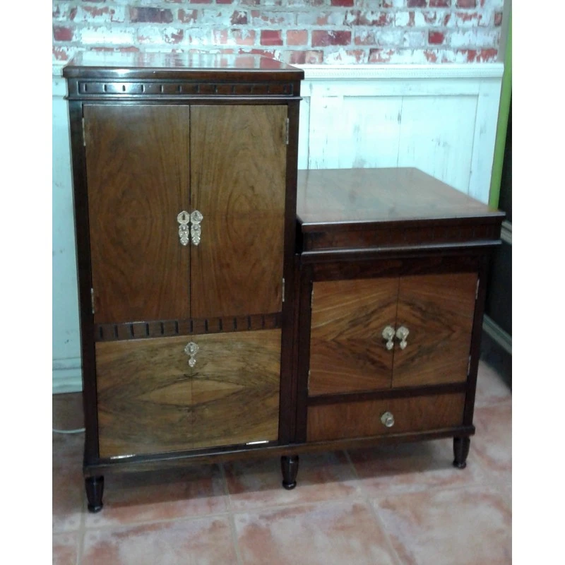 Gramola Mueble Bar Art-deco Primer Cuarto Siglo XX, Siglo XX