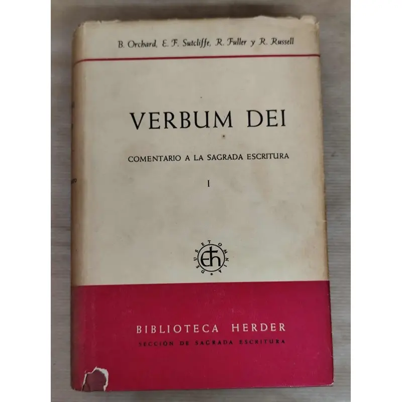 Verbum Dei comentario a la Sagrada Escritura ,Tomos: I, II, III, IV · vista 4/12