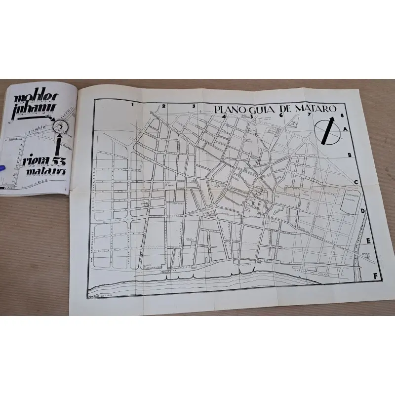 Guía de Mataró 1932 con plano desplegable · vista 5/10