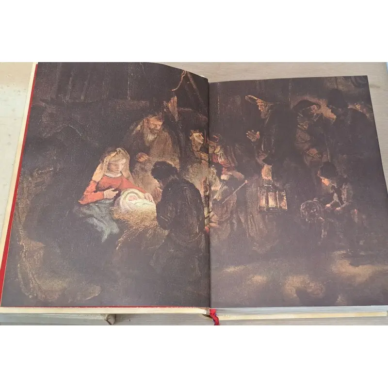 La Sagrada Biblia año 1966, con ilustraciones de Dali y Rembrandt · vista 2/12