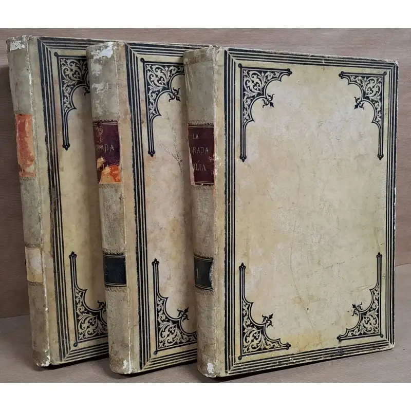 La Sagrada Biblia, por Félix Torres Amat, ilustrada. Año 1884, 3 tomos