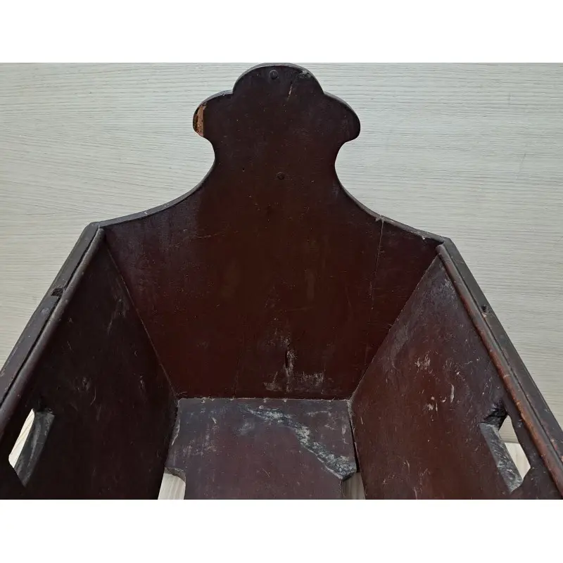 Cuna mecedora antigua de madera, siglo XIX, artesanal (bressol), Siglo XIX · vista 7/11