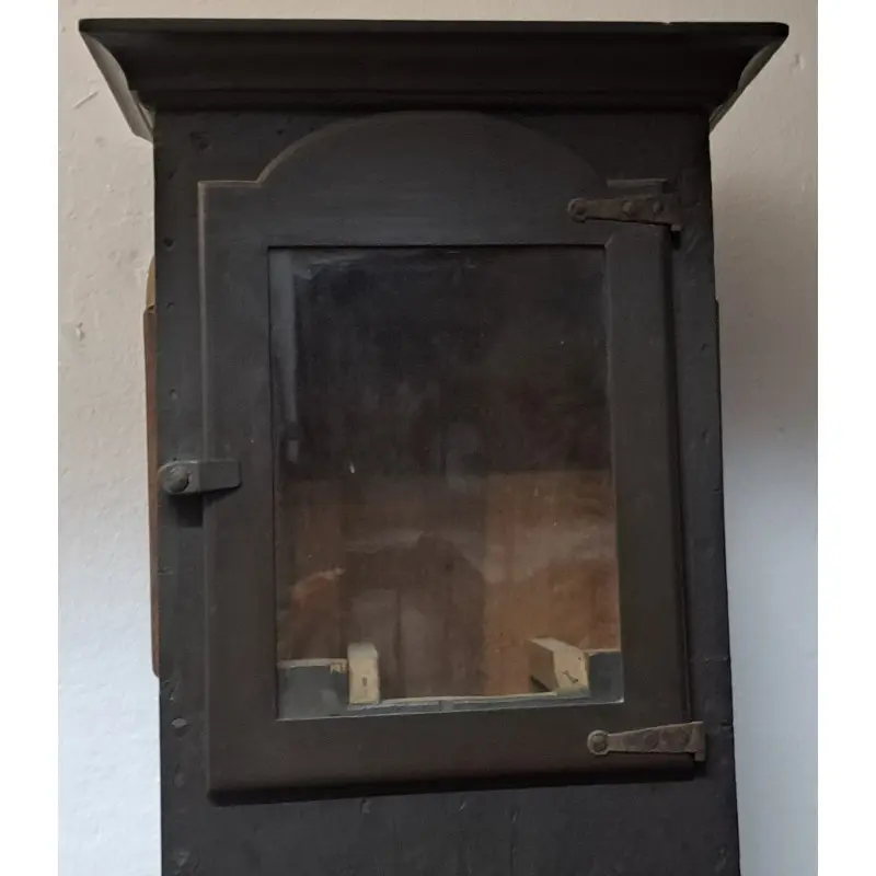 Antigua caja de reloj de pie, siglo XIX, Siglo XIX · vista 3/12