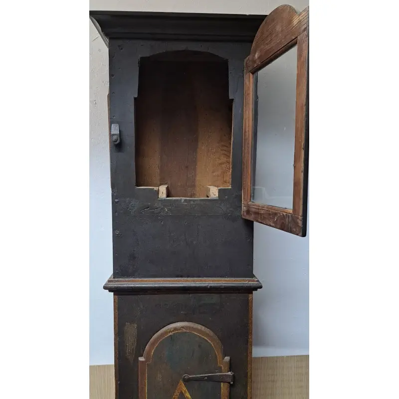 Antigua caja de reloj de pie, siglo XIX, Siglo XIX · vista 8/12