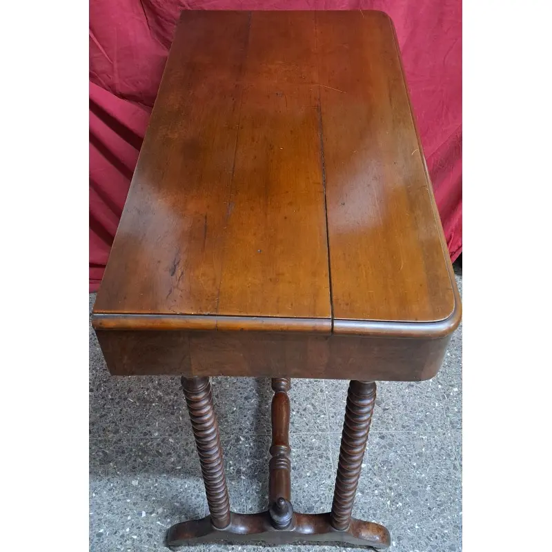 Consola isabelina, patas torneadas de caoba, siglo XIX, Siglo XIX · vista 10/11