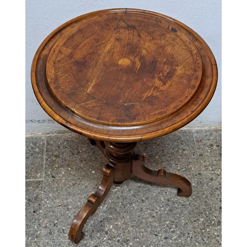 Mesa velador auxiliar, siglo XIX