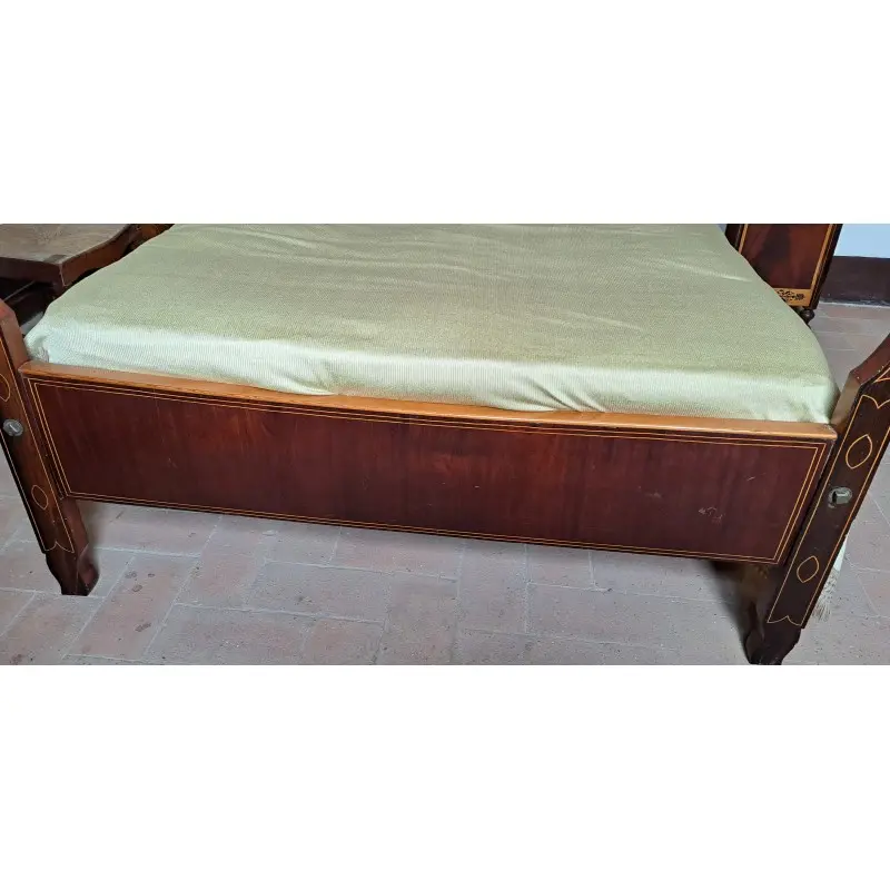Cama de caoba, isabelino siglo XIX, Siglo XIX · vista 5/10