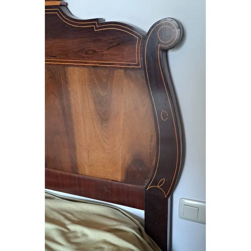 Cama de caoba, isabelino siglo XIX, Siglo XIX · vista 9/10