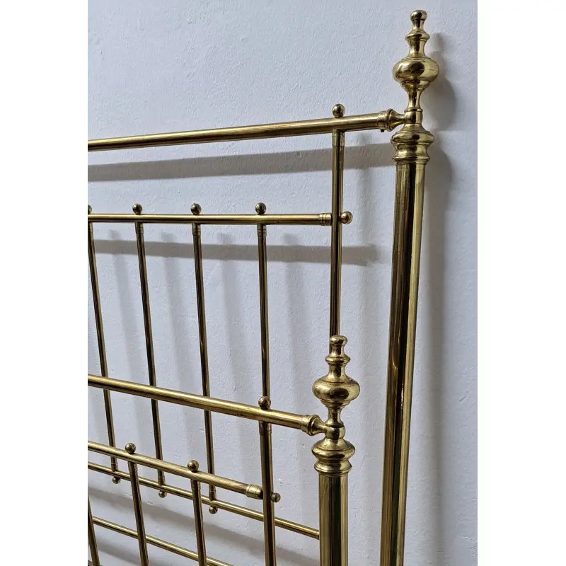 Antigua cama de bronce, principios del siglo XX, Siglo XX · vista 3/7