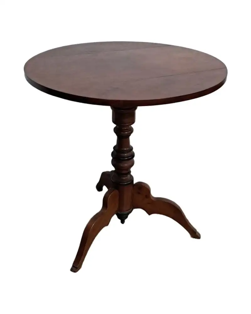 Mesa de caoba isabelina, siglo XIX