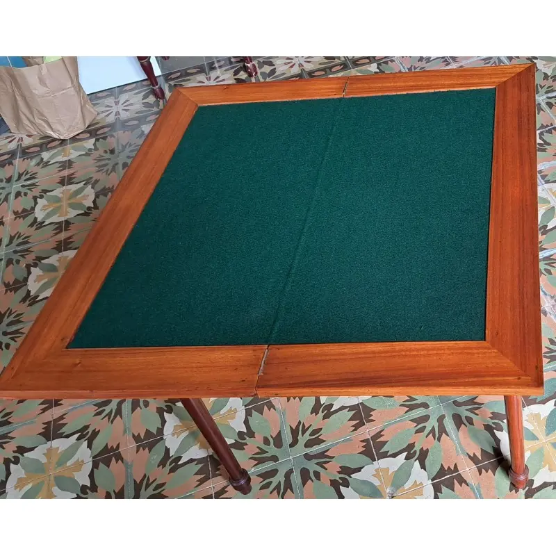 Mesa de juego, madera de caoba, siglo XIX, Siglo XIX · vista 2/6