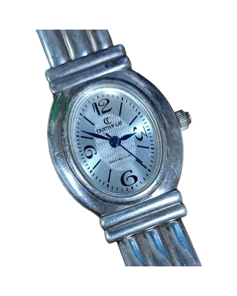 Cristian Lay Silver Watch, Silver 925, Vintage