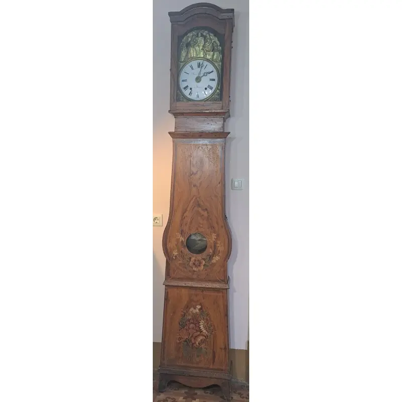Reloj e pie maquinaria Morez, 4 campanas, siglo XIX, Siglo XIX