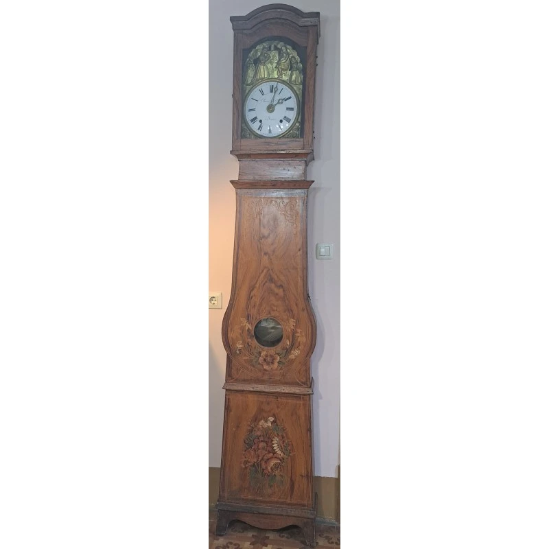 Reloj e pie maquinaria Morez, 4 campanas, siglo XIX, Siglo XIX
