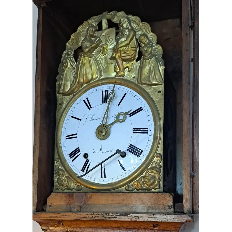 Reloj e pie maquinaria Morez, 4 campanas, siglo XIX, Siglo XIX · vista 5/11