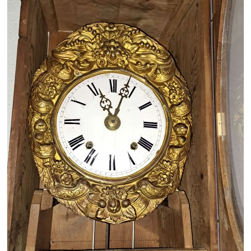 Antiguo reloj Morez con caja, siglo XIX. Funciona, Siglo XIX · vista 8/11
