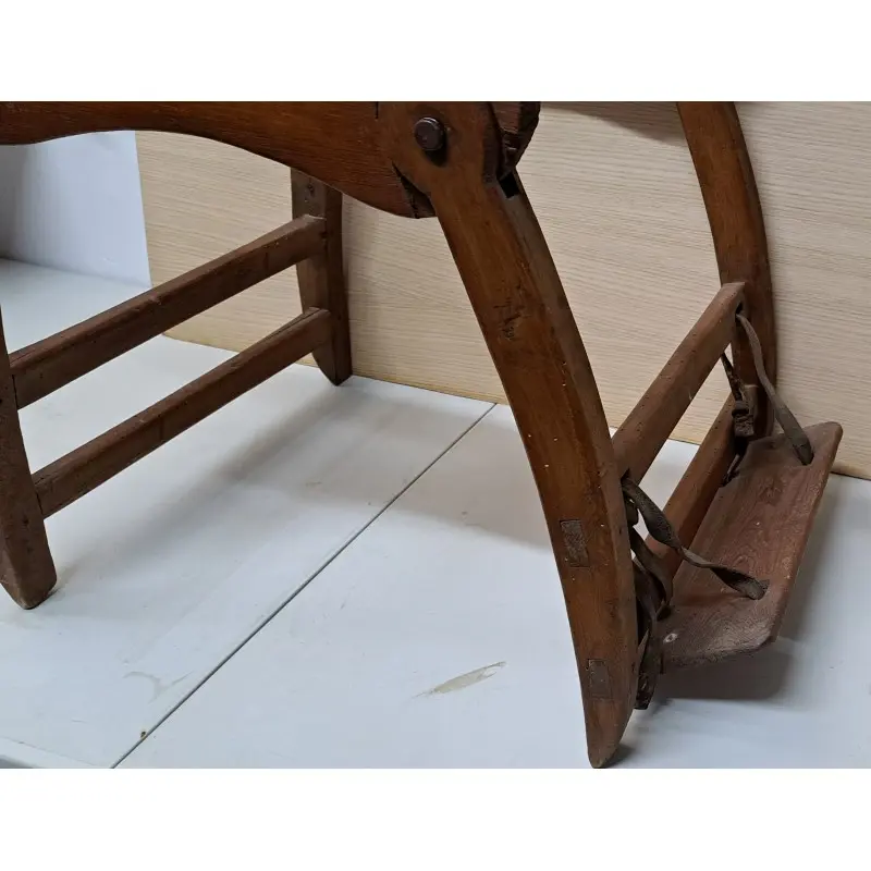 Antigua silla de montar femenina, siglo XIX, Siglo XIX · vista 3/12