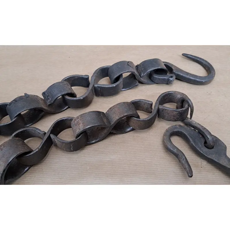 Cadena de hierro forjado para calderos, siglo XVII, Siglo XVII · vista 5/7