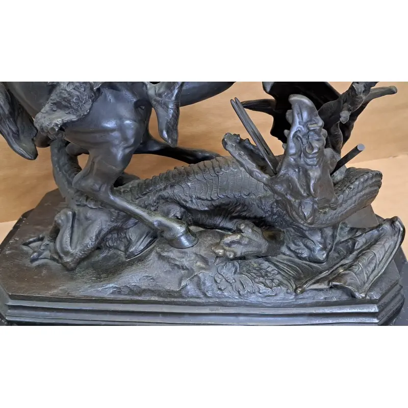 Anton Von Fernkorn. San Jorge y el dragón 1853 (sant Jordi) · vista 2/12