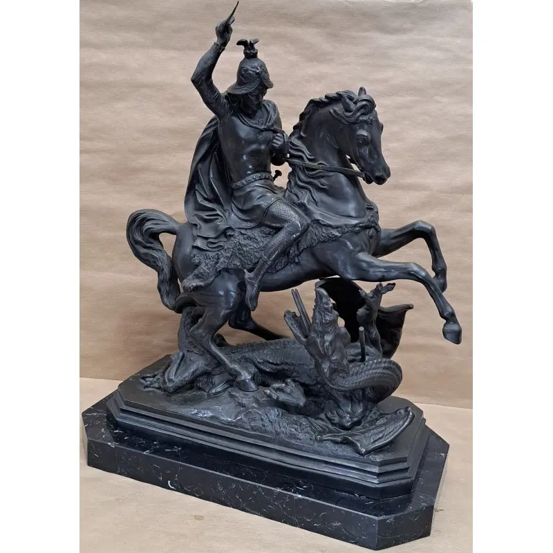 Anton Von Fernkorn. San Jorge y el dragón 1853 (sant Jordi) · vista 3/12