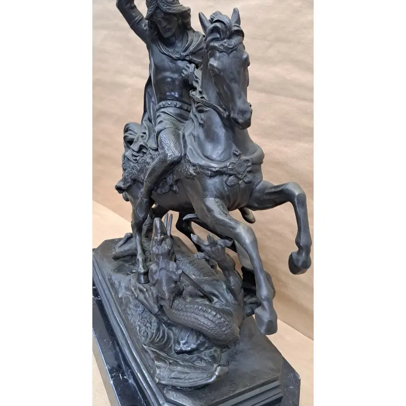 Anton Von Fernkorn. San Jorge y el dragón 1853 (sant Jordi) · vista 4/12