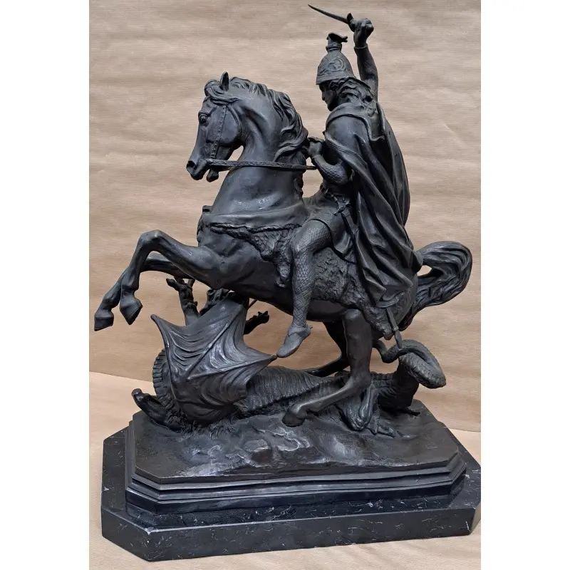 Anton Von Fernkorn. San Jorge y el dragón 1853 (sant Jordi) · vista 8/12