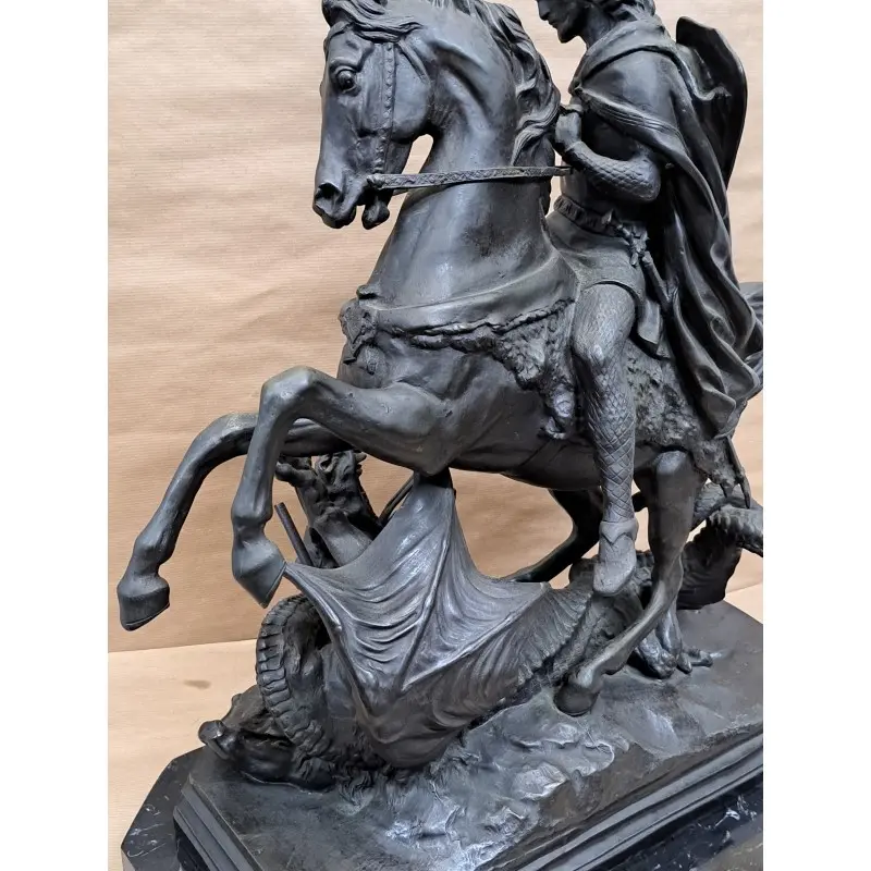 Anton Von Fernkorn. San Jorge y el dragón 1853 (sant Jordi) · vista 9/12