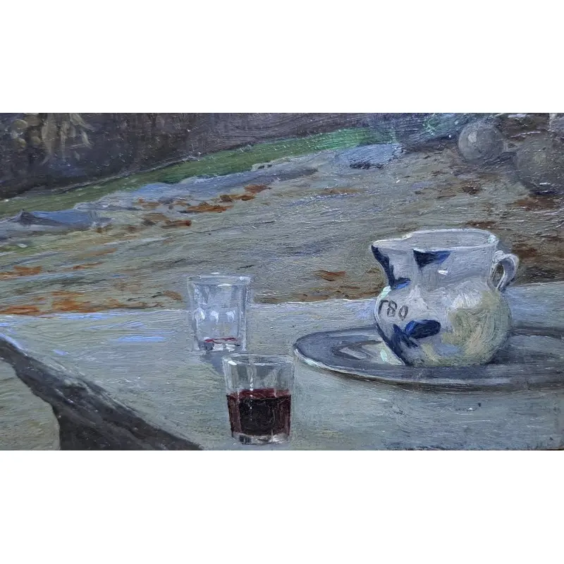 Oleo sobre tabla de Giovanni Giani (Turin 1866-1936), pintor italiano, Arte y Pintura · vista 12/12