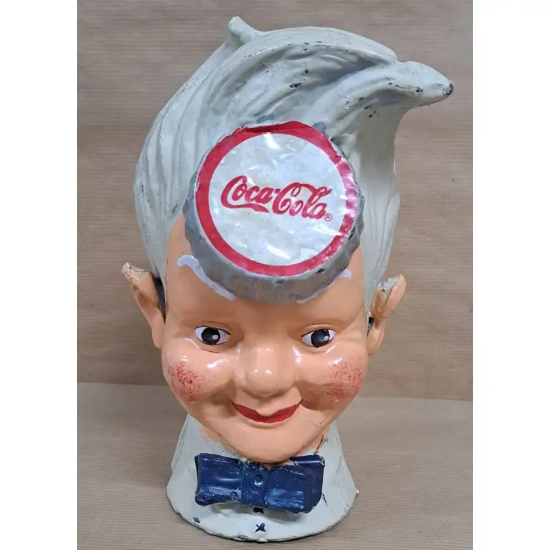Hucha Coca Cola, hierro fundido