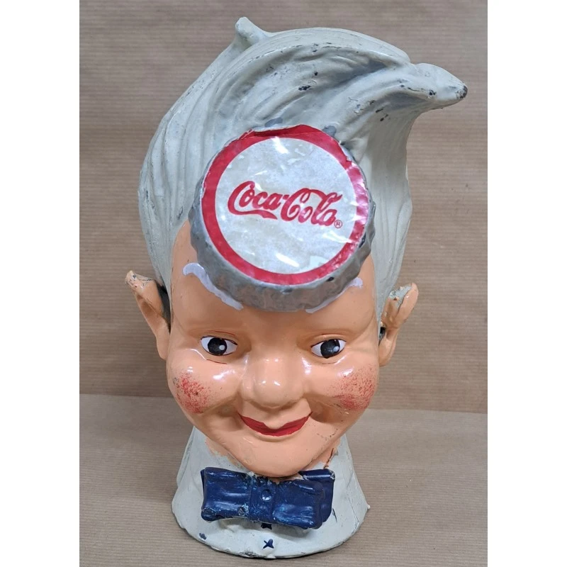 Hucha Coca Cola, hierro fundido, Herrería y Metal