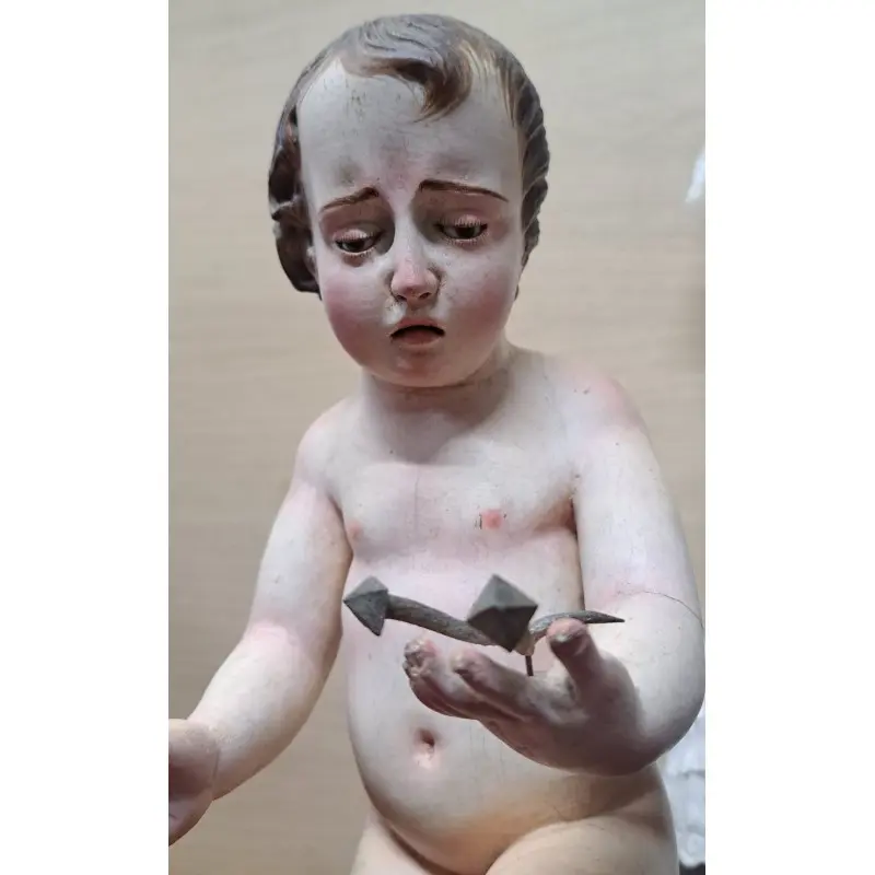 Espectacular, Virgen de la Piedad o Angustias, talla del siglo XVIII -XIX, Arte y Pintura, Siglo XVIII · vista 12/12