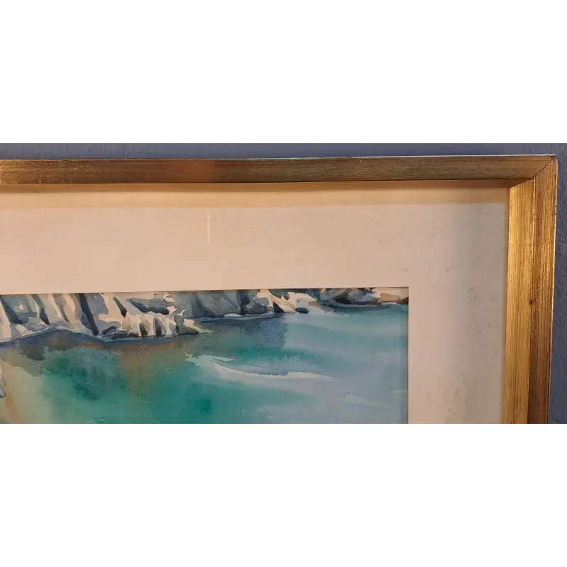 Acuarela, Santiago Estrany i Castany (Mataró 1923-2013) Marina, Arte y Pintura · vista 8/11