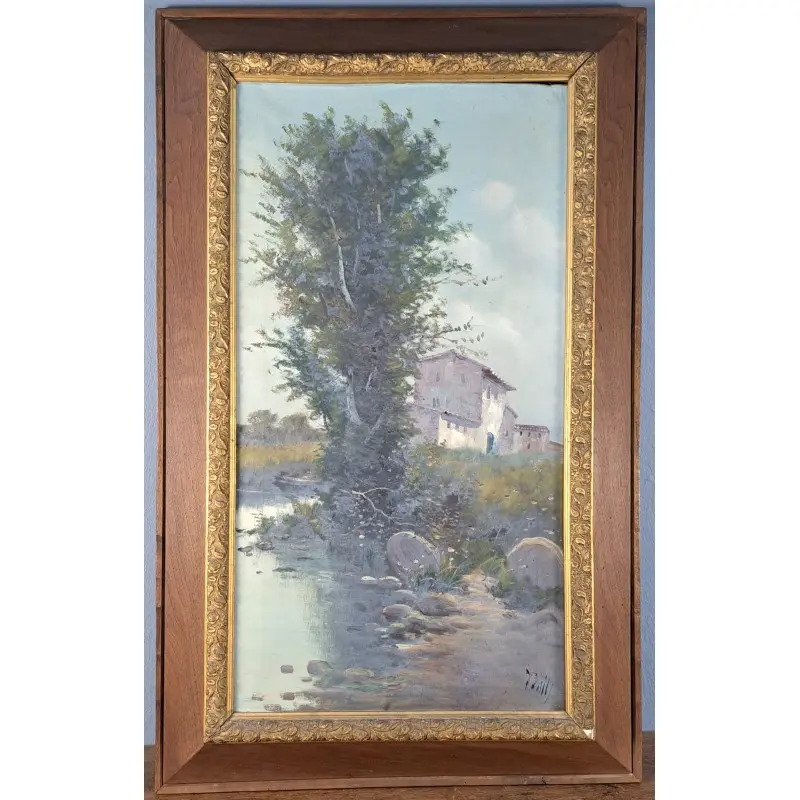 Óleo sobre lienzo, 1ª década del siglo XX, Arte y Pintura, Siglo XX