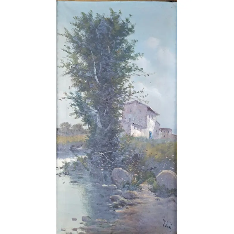 Óleo sobre lienzo, 1ª década del siglo XX, Arte y Pintura, Siglo XX · vista 2/11