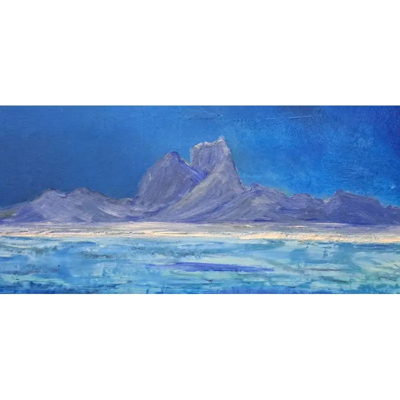 Torres – “Mar azul” – óleo sobre tabla – 88,5 × 103,5 cm, Arte y Pintura · vista 7/11