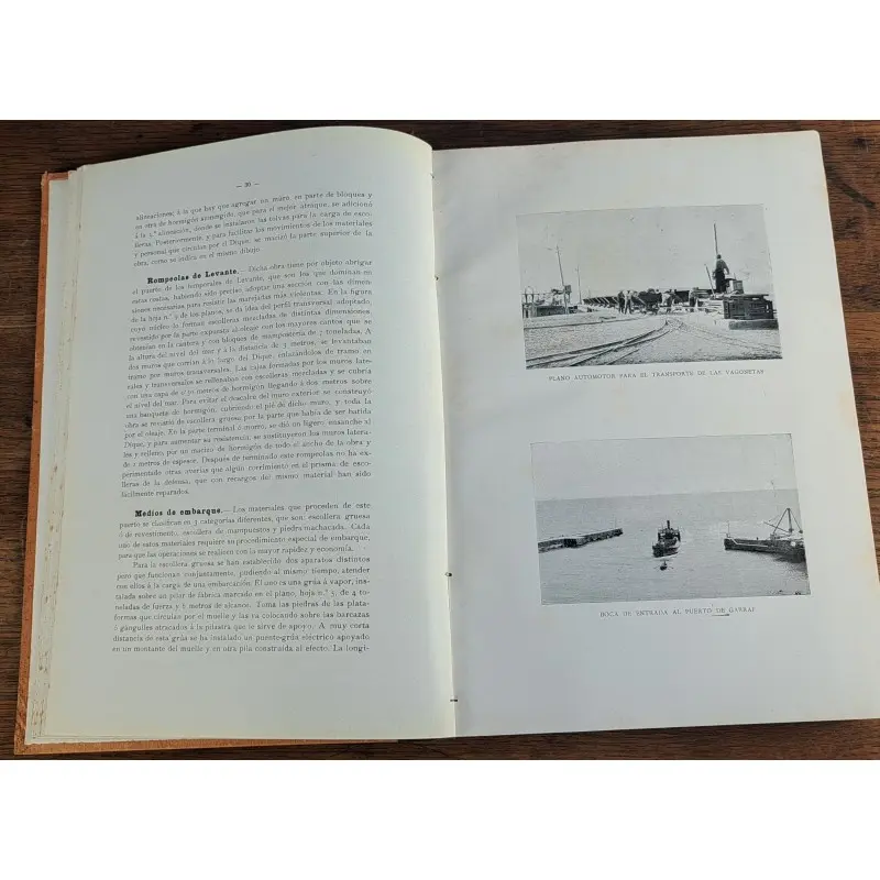 Obras del Puerto de Barcelona 1907–1910. Con 37 planos. Edición oficial 1911 · vista 4/12