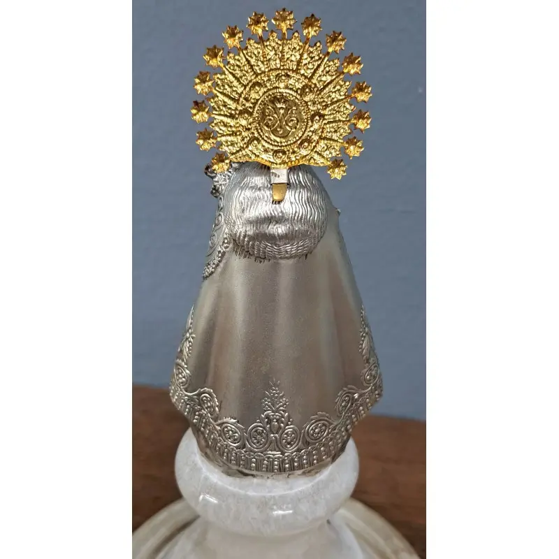 Virgen de los Desamparados, cúpula de cristal, pie de alabastro, siglo XX, Religioso y Devocional, Siglo XX · vista 8/11