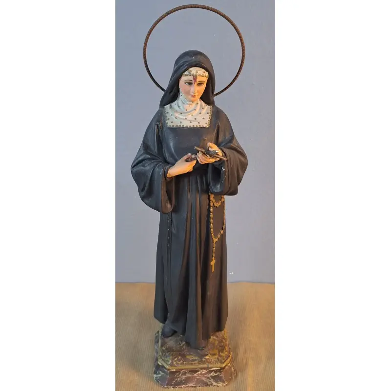 Santa Rita de Casia – Talleres de Olot, principios del siglo XX, Religioso y Devocional, Siglo XX · vista 2/12