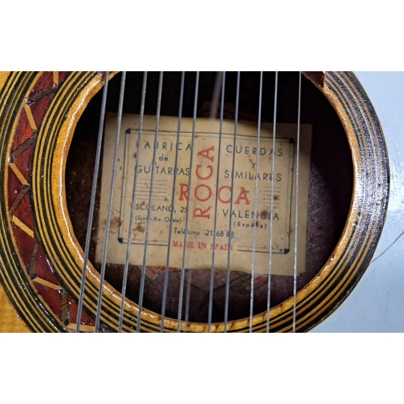 Bandurria ROCA Valencia – con funda y cuerdas originales – años 50