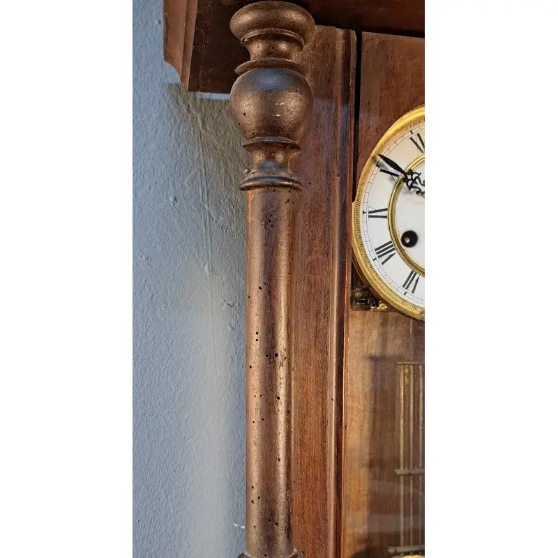 Reloj de pared carga manual, funciona, principios del siglo XX, Relojes, Siglo XX · vista 7/12