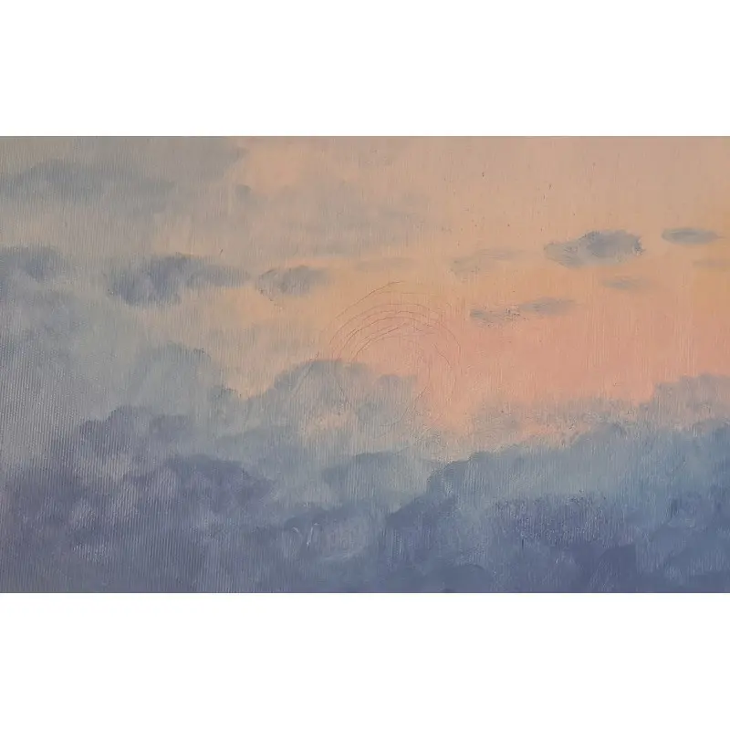 Gran Óleo sobre lienzo firmado Payeralls, marina con oleaje, siglo XX, Arte y Pintura, Siglo XX · vista 6/11