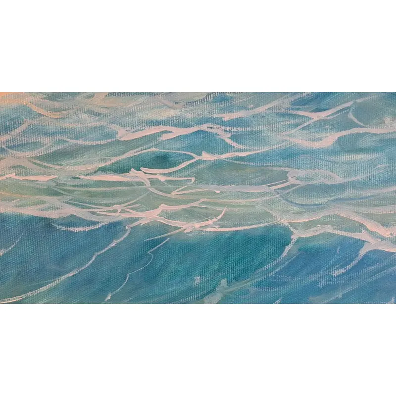 Gran Óleo sobre lienzo firmado Payeralls, marina con oleaje, siglo XX, Arte y Pintura, Siglo XX · vista 8/11