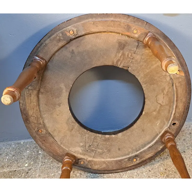 Mesa brasero antiguo S. XIX, sobre de caoba, convertida en mesa de centro, Mesas, Siglo XIX · vista 11/11