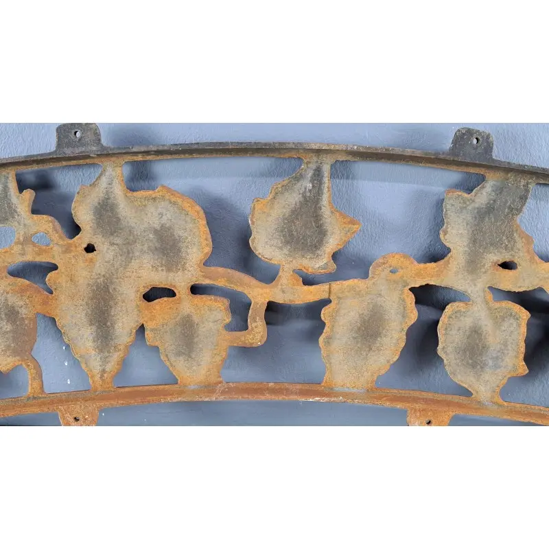 Panel decorativo de hierro fundido con racimos de uva, Herrería y Metal · vista 8/9