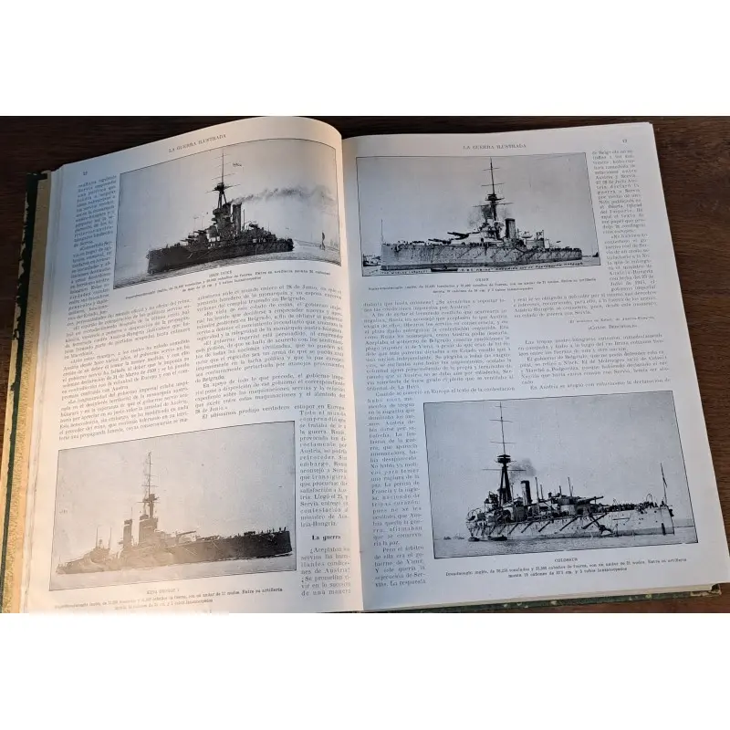 La Guerra Ilustrada – Augusto Riera (Barcelona, Miguel Seguí, 1914–1918) – 4 tomos completos · vista 6/12