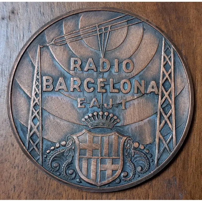 Trofeo “Ondas” III Juegos Florales de la Radio 1970 (Radio Barcelona EAJ‑1)