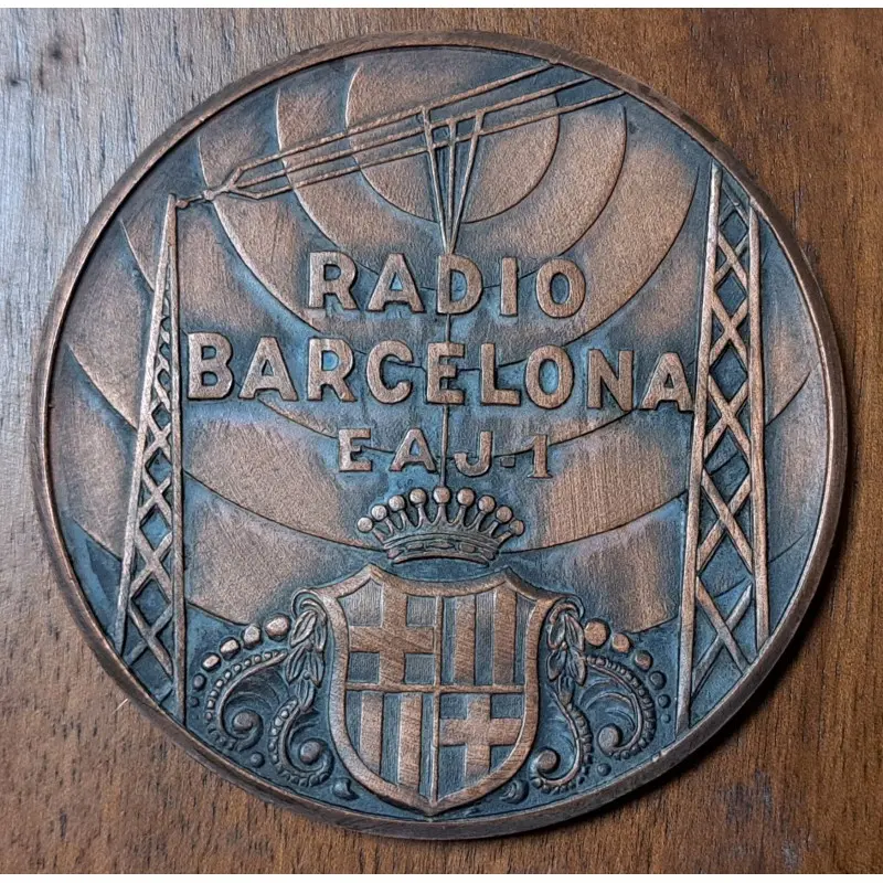 Trofeo “Ondas” III Juegos Florales de la Radio 1970 (Radio Barcelona EAJ‑1)